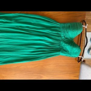 Donna Morgan strapless bridesmaid dress. Size 4.